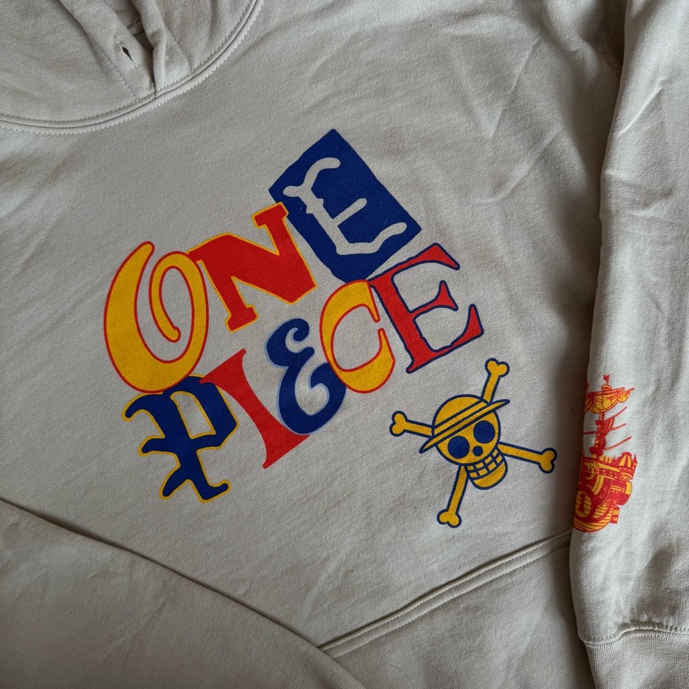 One Piece Anime Graphic Hoodie